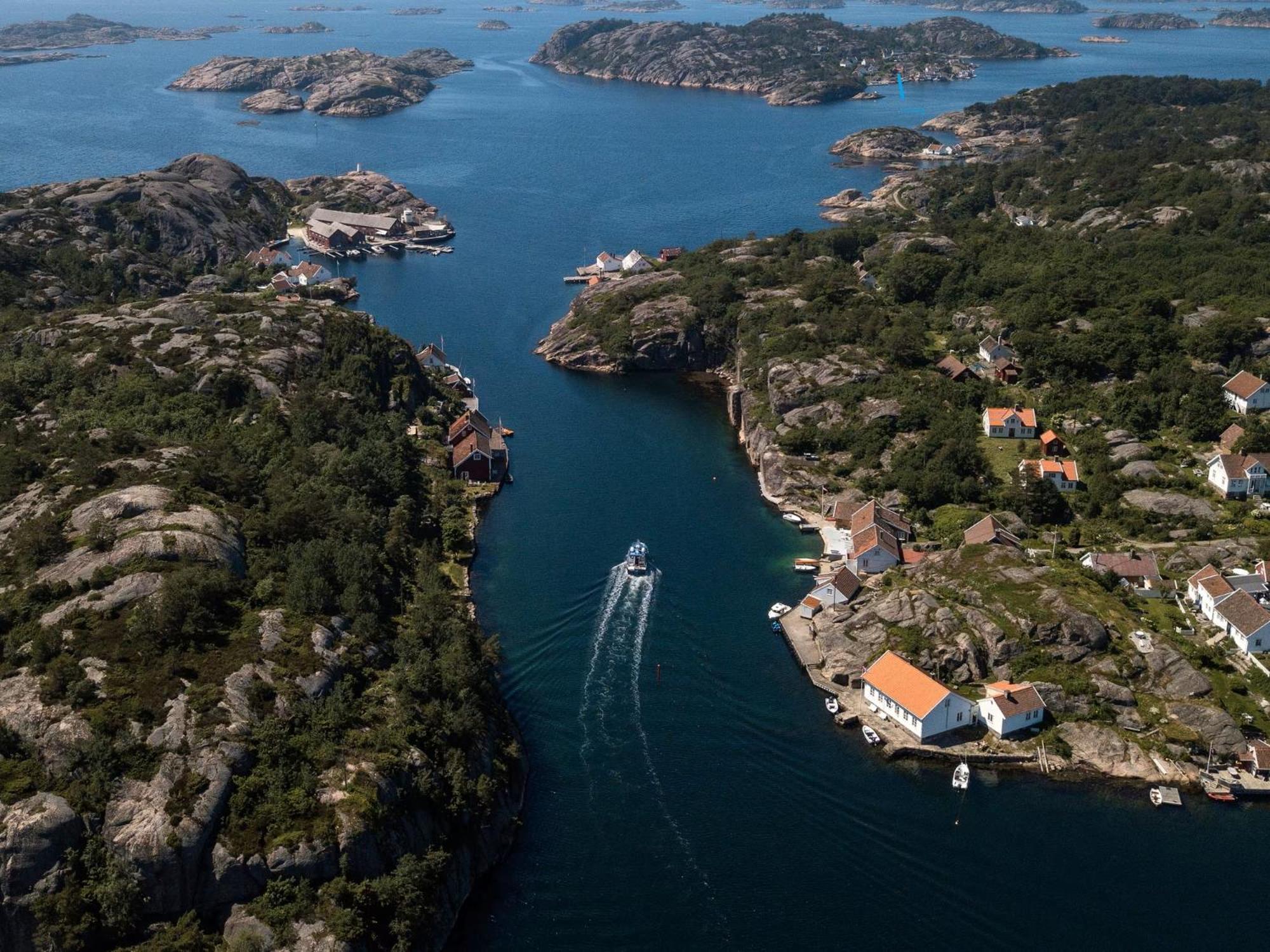 Lunvig - A Cosy Cottage In Idyllic Small Island Near Kristiansand, Sogne Eksteriør bilde